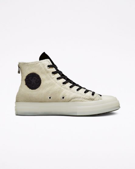 Tenisi Inalti Barbati Converse x CLOT Chuck 70 Albi Negrii Albi | RO KGRVY609